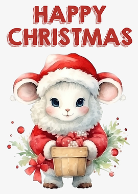 Happy Christmas Sheep