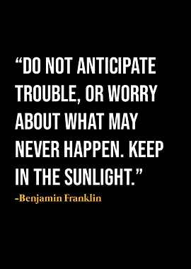 Benjamin Franklin Quote