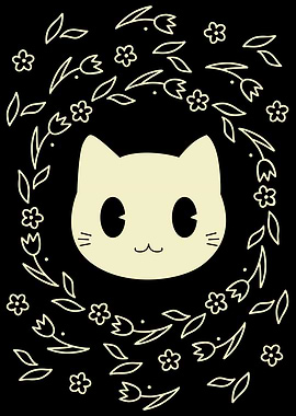 Flowers Cat