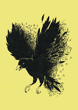 Melting Crow Musical Notes