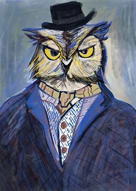 Stylish owl