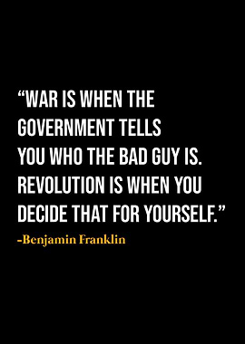Benjamin Franklin Quote