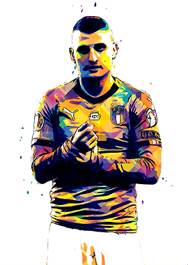 Marco Verratti Pop Art