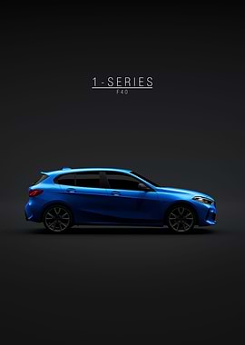 BMW M135i F40 2020 Blue