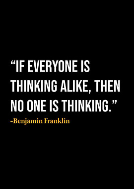 Benjamin Franklin Quote