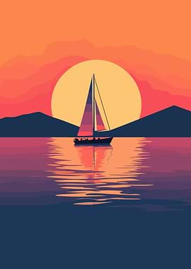 sailboat on the water