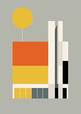 Bauhaus Abstract Shapes