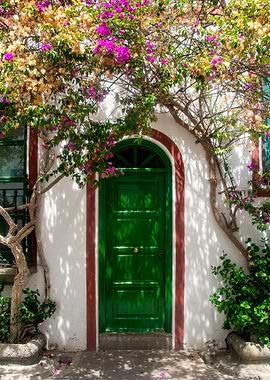 The green door