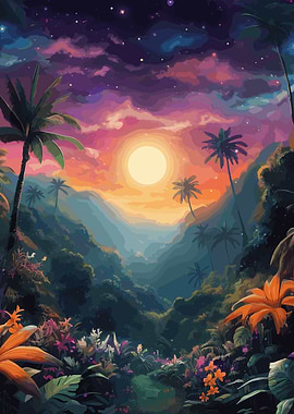 Beautiful Blue Night