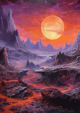 Mountains And Planets