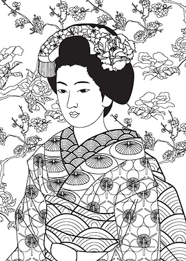 Japan Japanese Geisha Art