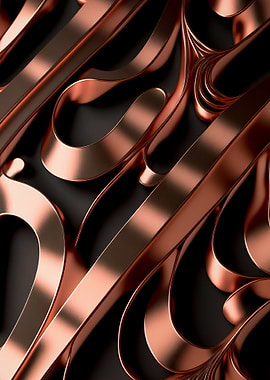 abstract copper