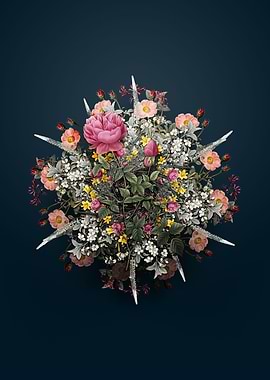 Pink Autumn China Rose