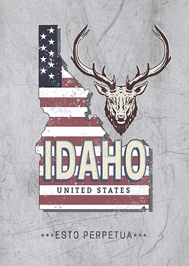 Idaho Map United States