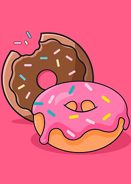 two donuts
