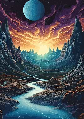 Mountains And Planets