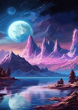 Mountains And Planets