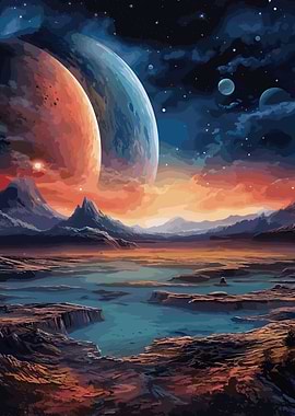 Mountains And Planets