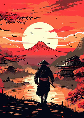 Japanese Samurai Art