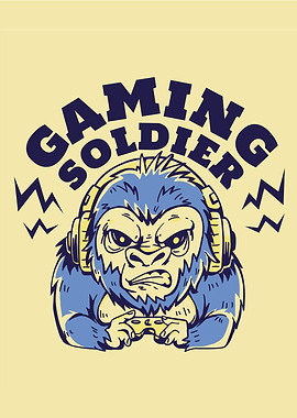 Gaming Solider Gorilla