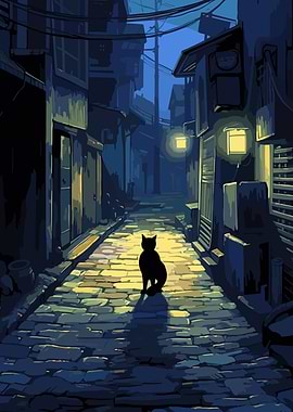 The Moon Night Cat Japan