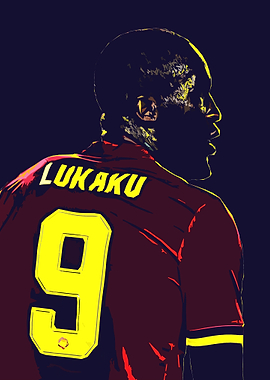 Romelu Lukaku Poster