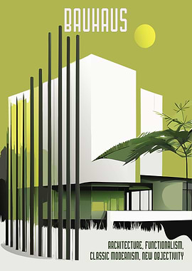Bauhaus Modern Poster