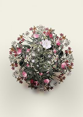 White Rose of York Wreath