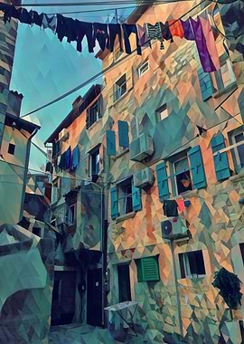 Medieval glimpse in Rovinj