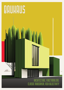 Bauhaus Modern Poster