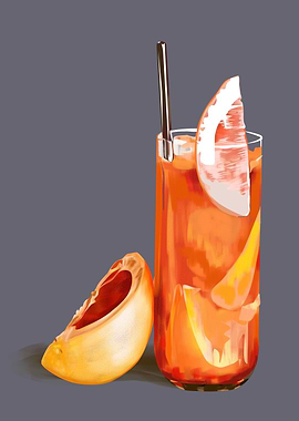 Tropical Fruity Cocktail