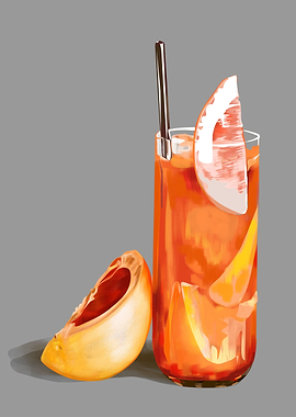 Tropical Fruity Cocktail