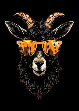 Goat Sunglasses Cool