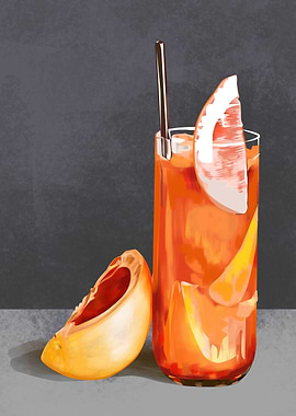 Tropical Fruity Cocktail