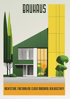 Bauhaus Modern Poster