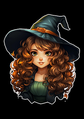 Halloween Witch I Cartoon