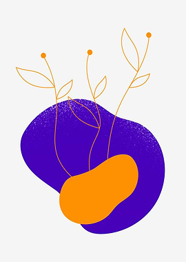 SIMPLE FLORAL LINE ART