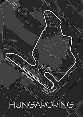 Hungaroring Track Map
