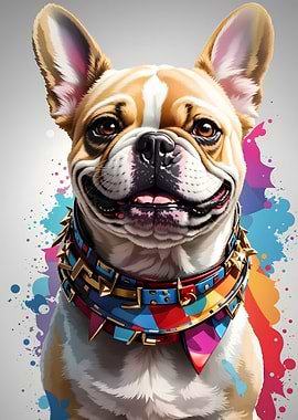 French Bulldog Poster