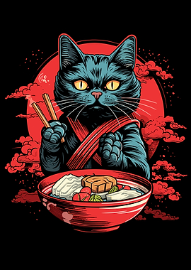 Japanese Cat Chef