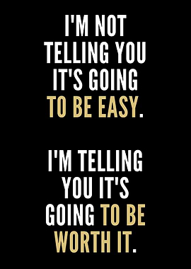 Inspirational Print Quote