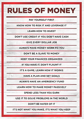 rules of money