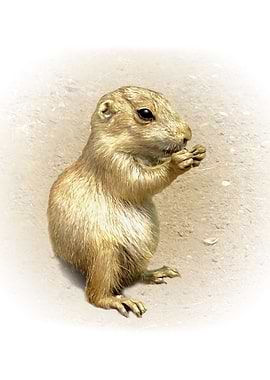 Prairie dog cub