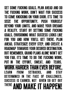 Awesome Motivational Words