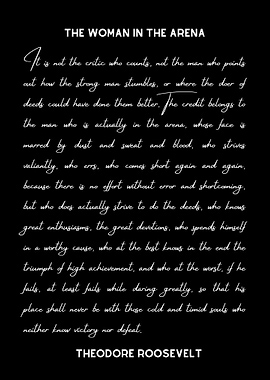 The Man in the Arena