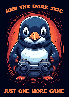 Penguin Gaming Funny