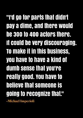 Michael Imperioli quotes