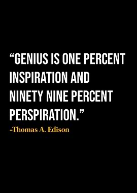 Thomas Edison Quote