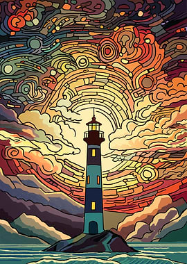 the lighthouse