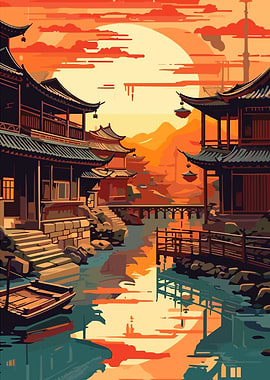 Chinese landscape Nature